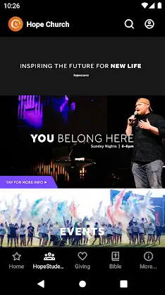 Hope Church Springfield screenshot 2