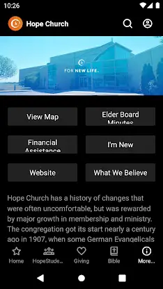 Hope Church Springfield screenshot 3
