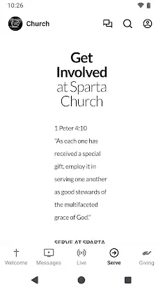 Sparta Church screenshot 4