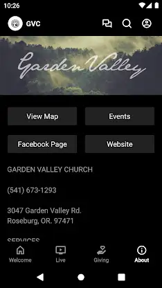 Garden Valley Church screenshot 3