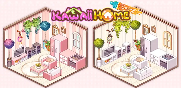 Kawaii Home Design — Android game banner