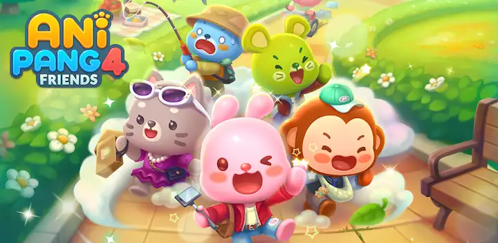 애니팡4: 매치3 퍼즐 게임 — Android game banner