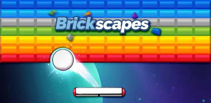 Brickscapes: Bricks Breaker — Android game banner