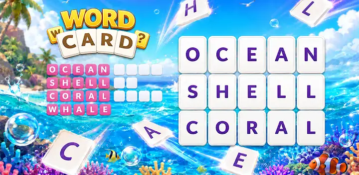 Word Card: Word Connect — Android game banner