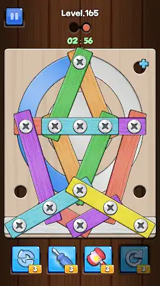 Unbolt it! : Wood Nuts Puzzle screenshot 8