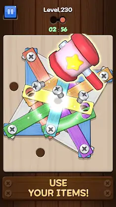 Unbolt it! : Wood Nuts Puzzle screenshot 5