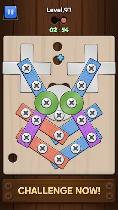 Unbolt it! : Wood Nuts Puzzle screenshot 6