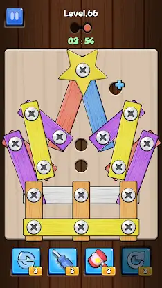 Unbolt it! : Wood Nuts Puzzle screenshot 7