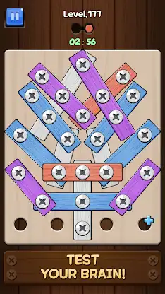 Unbolt it! : Wood Nuts Puzzle screenshot 4