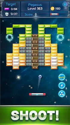 Brick Breaker : Space Outlaw screenshot 2