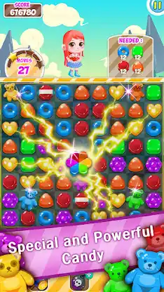 Candy Sweet Pop  : Cake Swap screenshot 5