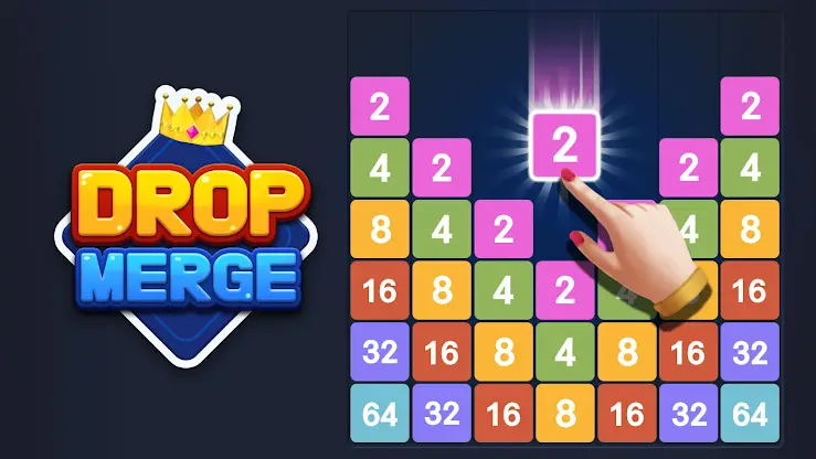 Drop Merge : Number Puzzle screenshot 8