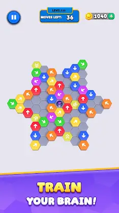 Drop The Tile: Cat Hexa Puzzle screenshot 4