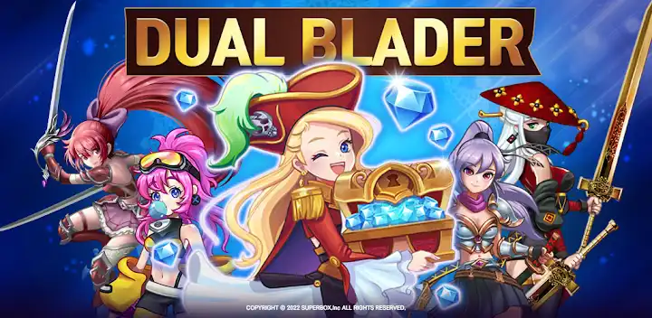Dual Blader : Idle Action RPG — Android game banner
