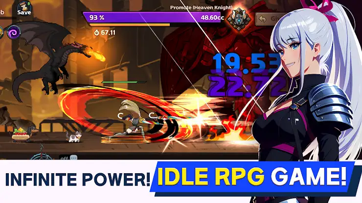 Dual Blader : Idle Action RPG screenshot 2