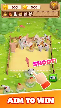 Shot Merge: Bouncy Cat 3D screenshot 1
