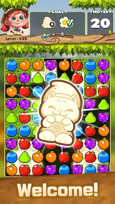 Fruits POP : Match 3 Puzzle screenshot 1