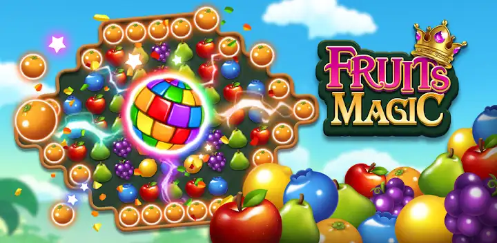 Fruits Magic Sweet Garden — Android game banner