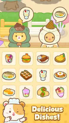 Ham's Kitchen : Cute Food Game screenshot 4