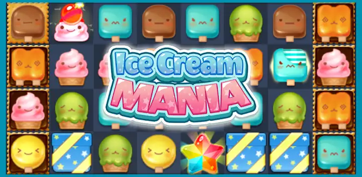 Ice Cream Mania :  Puzzle Game — Android game banner