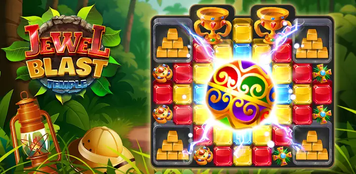Jewel Blast : Temple — Android game banner