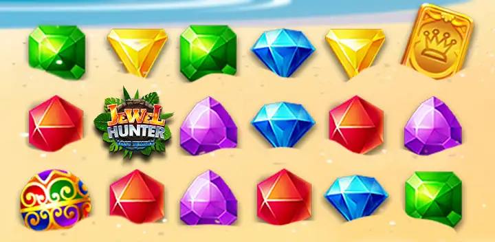 Jewel Hunter Lost Temple — Android game banner