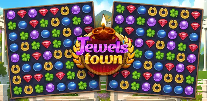 Jewels Town : Match3 — Android game banner