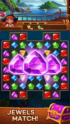 Jewels Uncharted:Match3 Puzzle screenshot 1