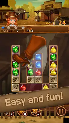 Jewels Westland: Match3 Puzzle screenshot 4