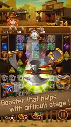 Jewels Westland: Match3 Puzzle screenshot 3