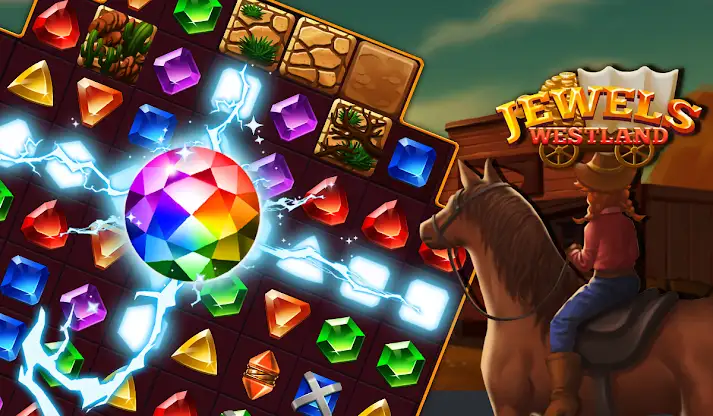 Jewels Westland: Match3 Puzzle screenshot 6