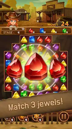 Jewels Westland: Match3 Puzzle screenshot 2