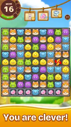 Candy Friends Forest : Match-3 screenshot 4