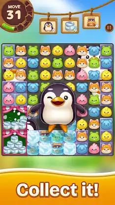 Candy Friends Forest : Match-3 screenshot 2