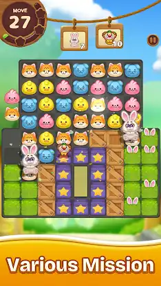Candy Friends Forest : Match-3 screenshot 3