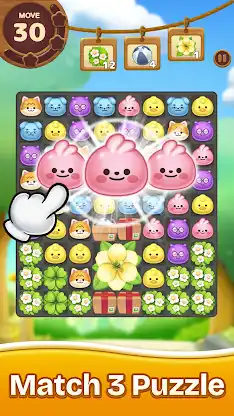 Candy Friends Forest : Match-3 screenshot 5