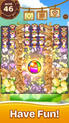 Candy Friends Forest : Match-3 screenshot 7