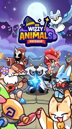 Wizzy Animals : Defense screenshot 1
