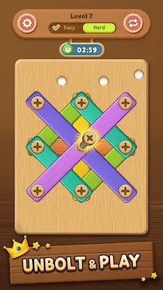 Royal Bolt : Screw Puzzle screenshot 1