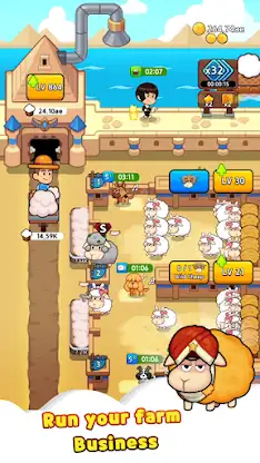 Sheep Farm : Idle Game screenshot 4