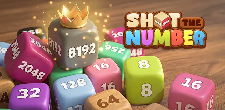 Shot The Number : Merge Puzzle — Android game banner
