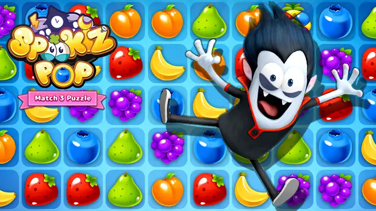 SPOOKIZ POP - Match 3 Puzzle screenshot 1