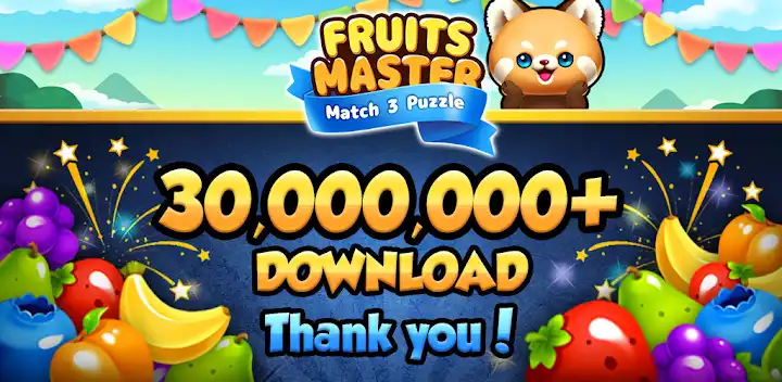 Fruits Master - Match 3 — Android game banner