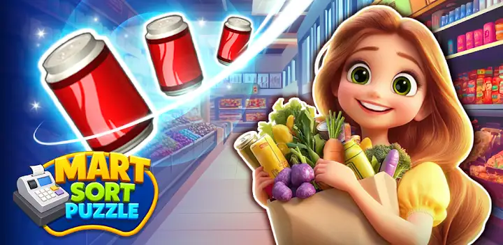 Mart Sort : Goods Puzzle — Android game banner