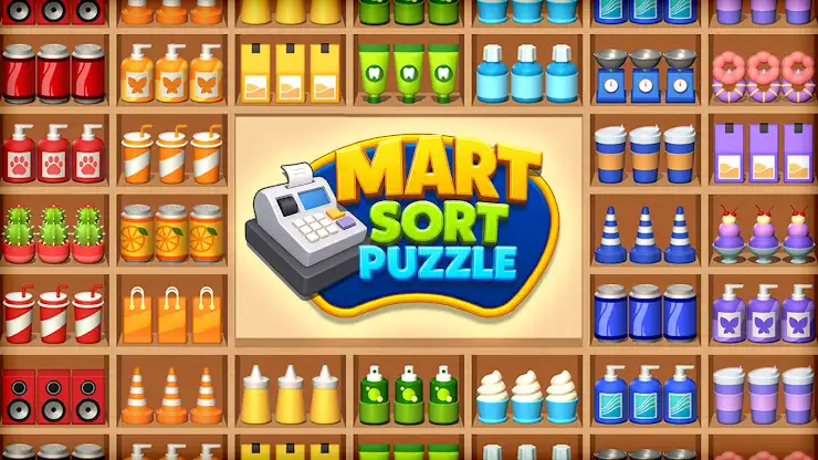 Mart Sort : Goods Puzzle screenshot 1