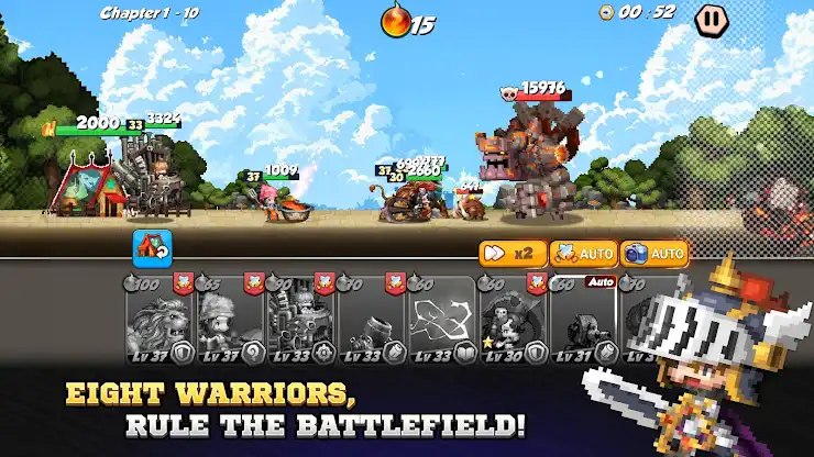 Eight! Warriors screenshot 1
