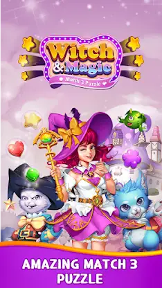 Witch N Magic: Match 3 Puzzle screenshot 1