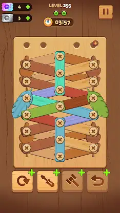 Wood Bolt Party : Screw Puzzle screenshot 1