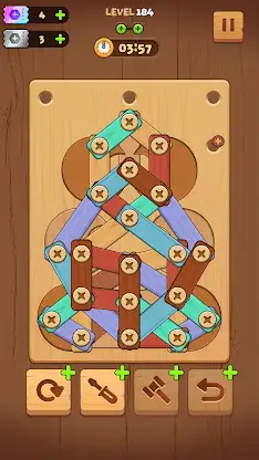 Wood Bolt Party : Screw Puzzle screenshot 2