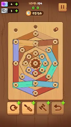Wood Bolt Party : Screw Puzzle screenshot 4